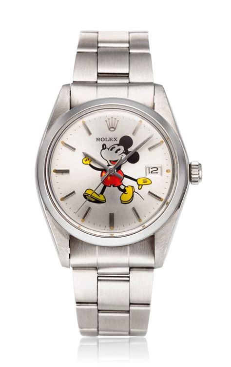 rolex oyster date mickey mouse|rolex oyster 6694.